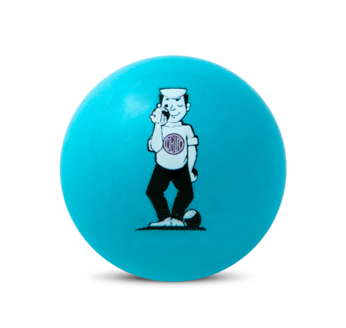 Turquoise vintage mascot jack