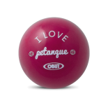 But fuschia I love pétanque