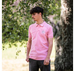 Herren-Polo-Shirt, rosa