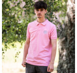 Herren-Polo-Shirt, rosa