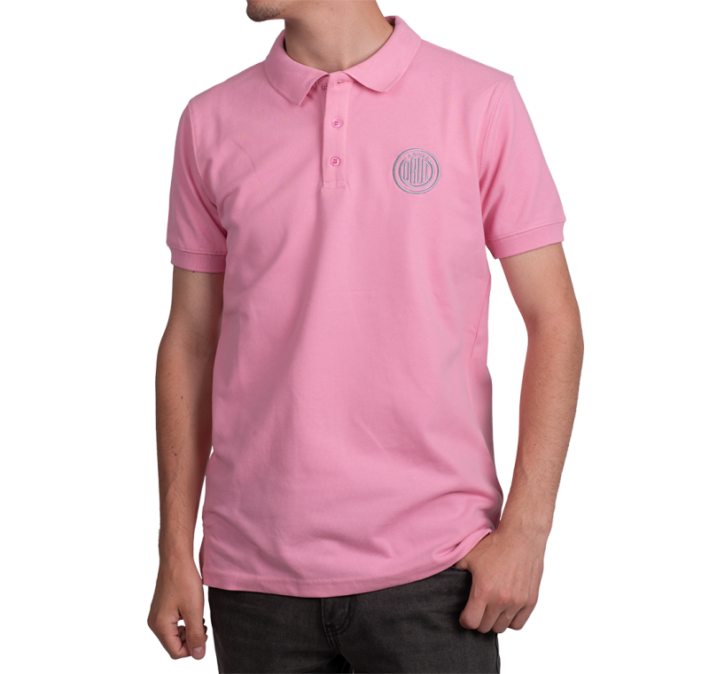 Herren-Polo-Shirt, rosa