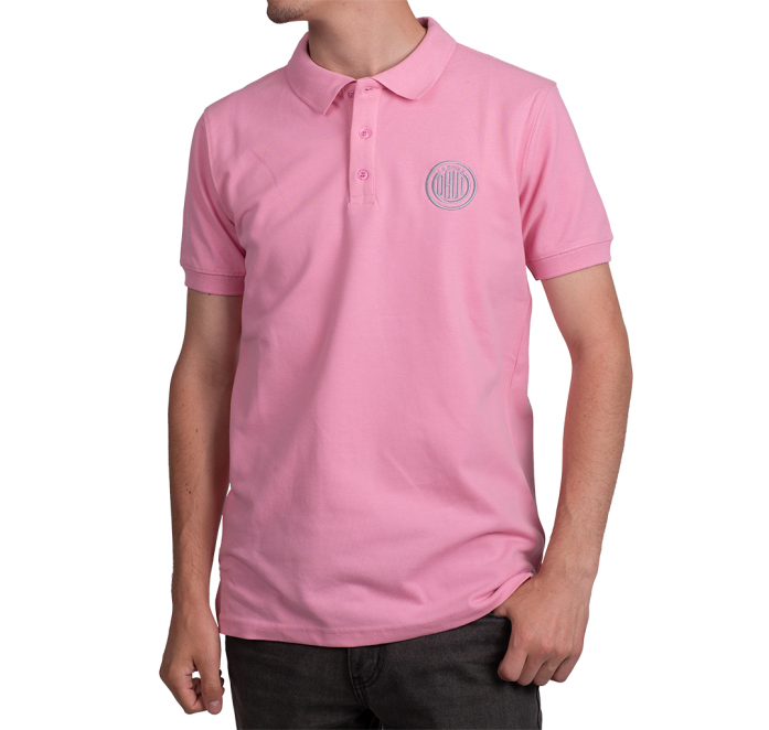 Herren-Polo-Shirt, rosa