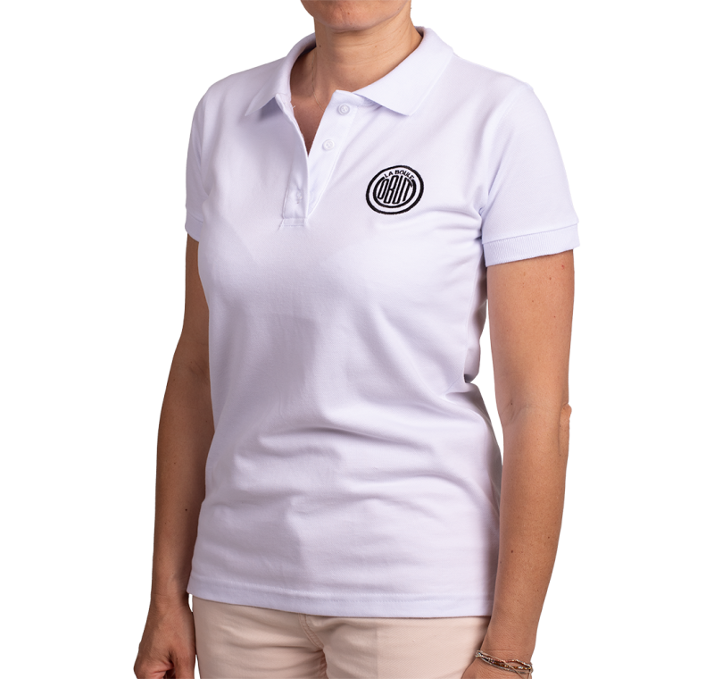 Frauen-Polo-Shirt, weiß