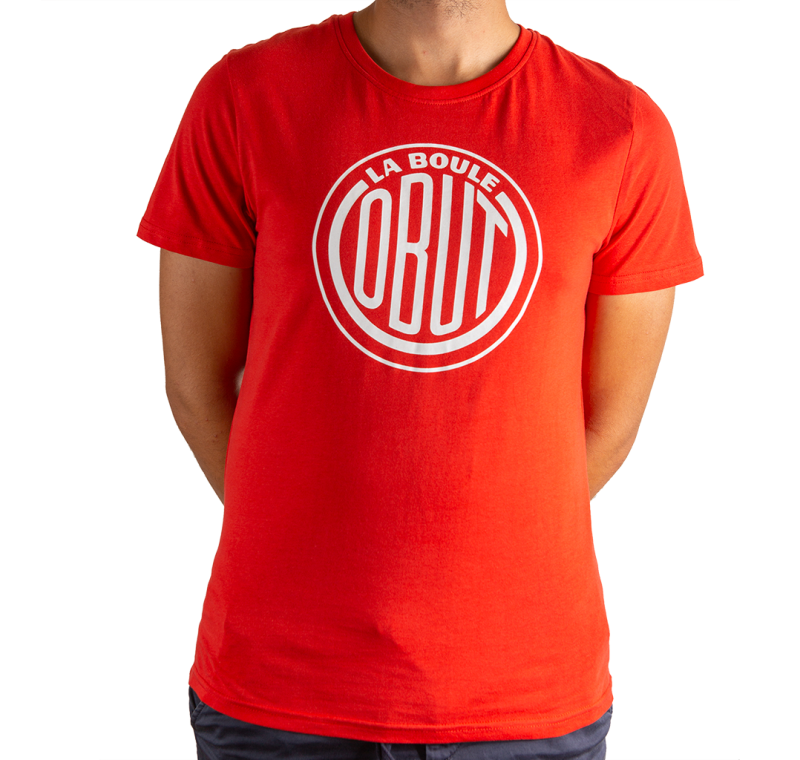 Tee-shirt homme rouge