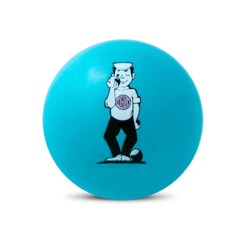 Turquoise vintage mascot jack